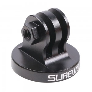 Surewo alumínium adapter GoPro Hero 12,11,10,9,8,7,6,5 kameratartóhoz 1/4 menetes állványhoz