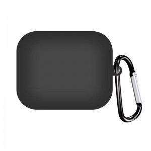 THD szilikon borítás Sony LinkBuds WF-L900 vezeték nélküli fejhallgatóhoz, fekete színben