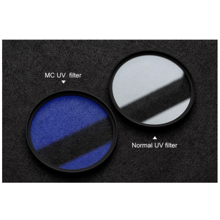 MC UV tükröződésmentes szűrő, Kent Faith BE06, 72 mm, ultravékony, vízálló, kék bevonat