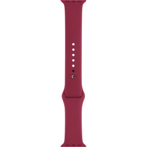 THD szilikon szíj Apple Watch 41 mm-es 7-es és 8-as sorozathoz, S/M méret, bordó szín