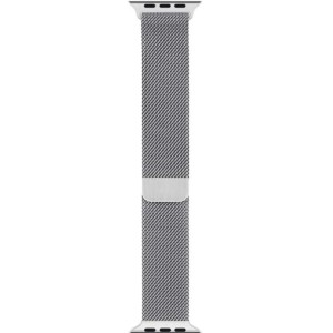 Milánói fém szíj, THD márka Apple Watchhoz 45 mm, 7-es és 8-as sorozat, univerzális méret, ezüst szín